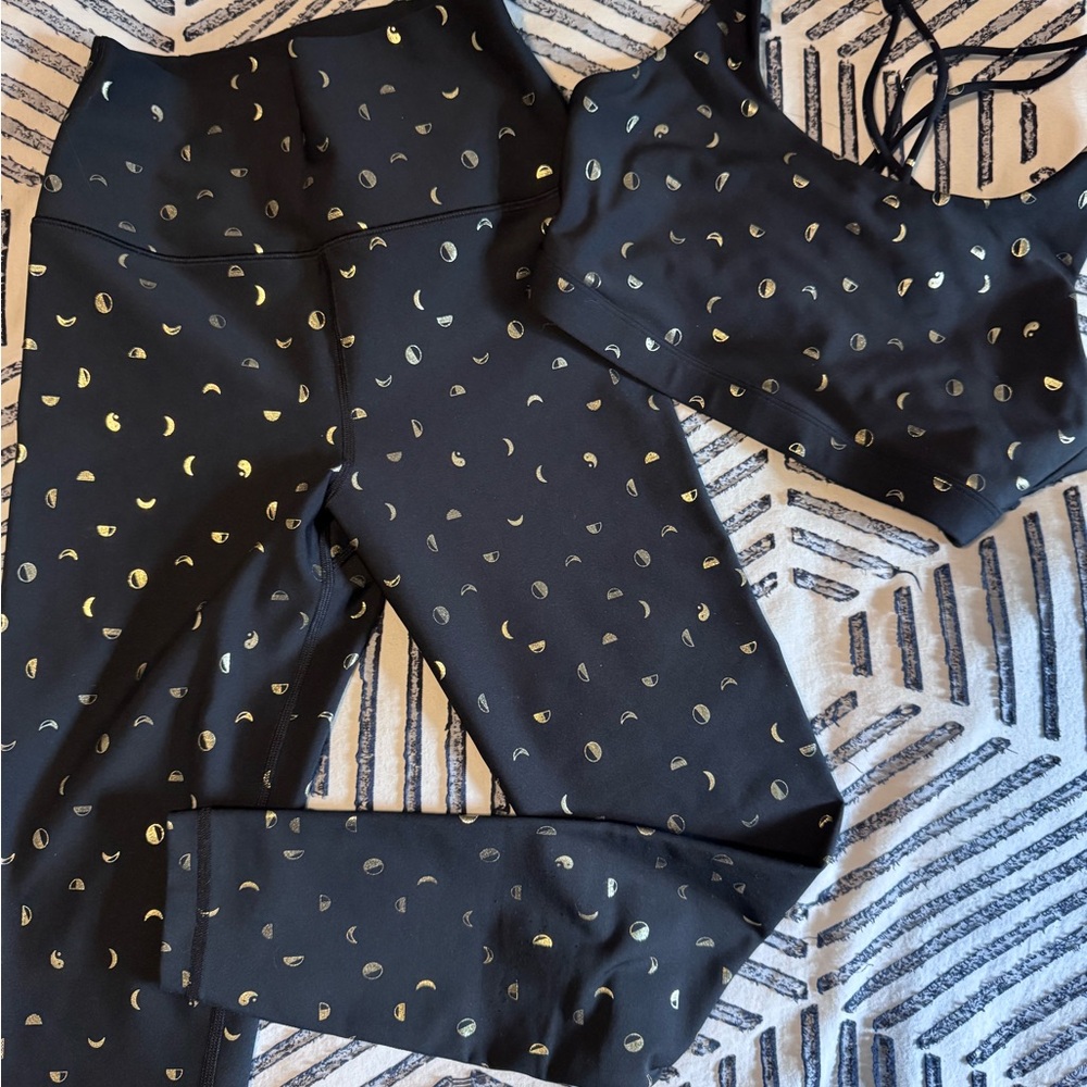 Spiritual Gangster Gold Moon Activewear Set